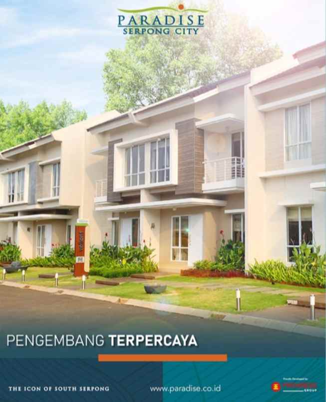 dijual rumah jalan raya puspitek