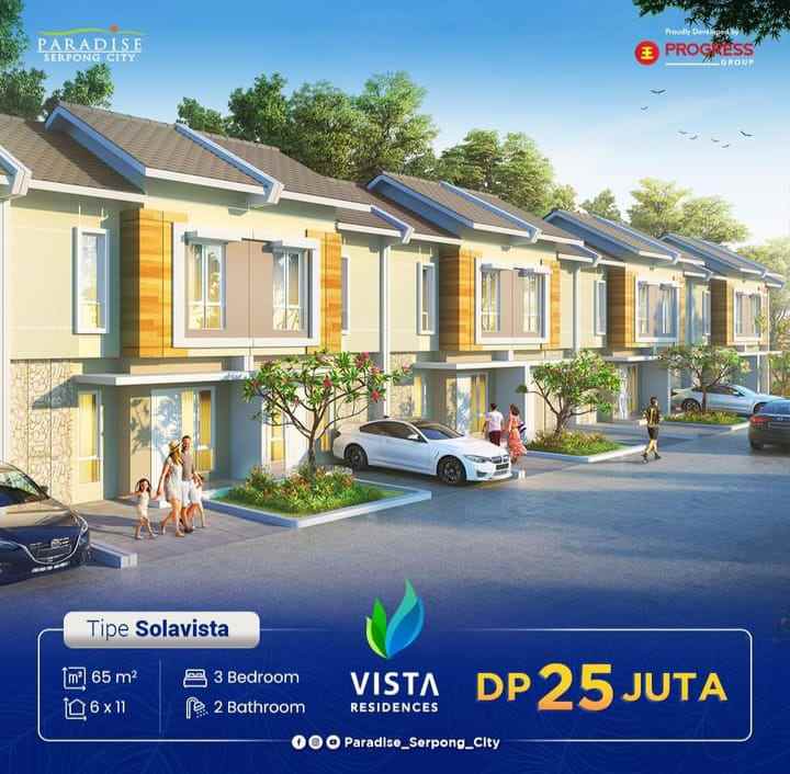 dijual rumah jalan raya puspitek