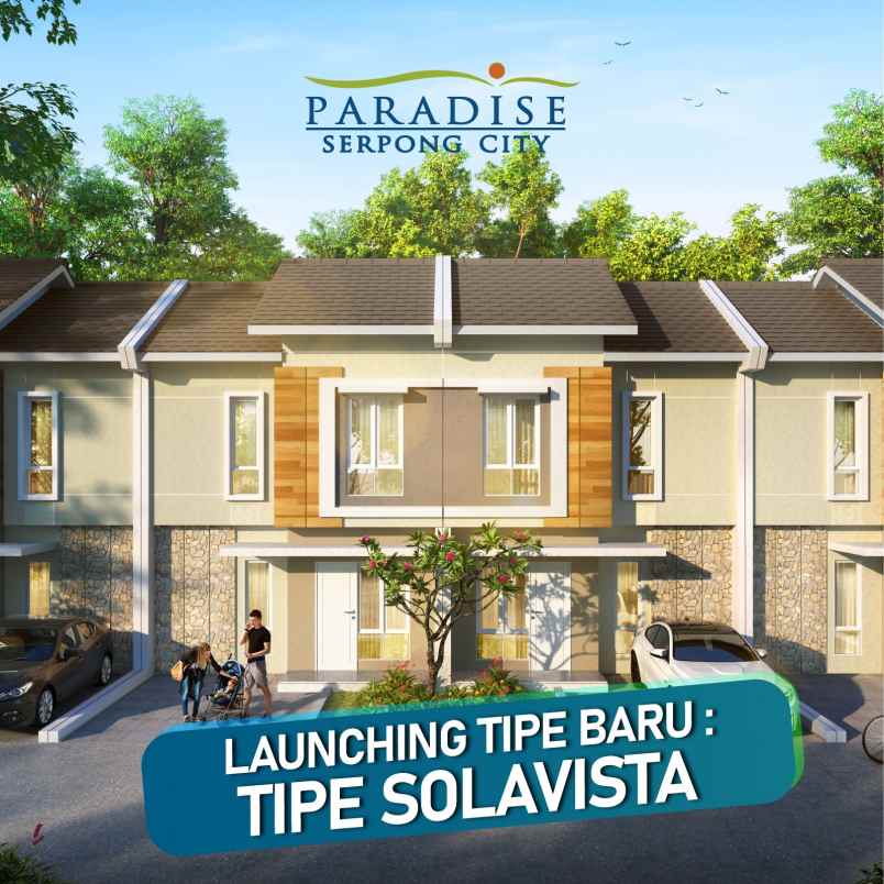 dijual rumah jalan raya puspitek serpong