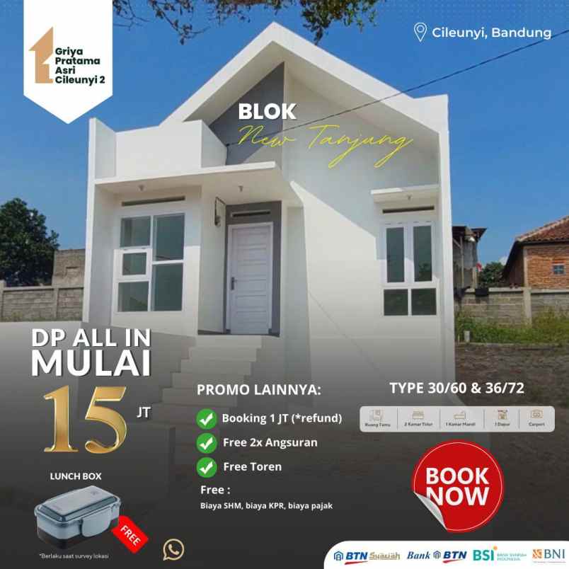 dijual rumah jalan sadang cileunyi