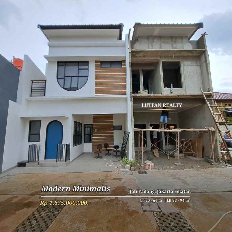 dijual rumah jati padang pasar minggu