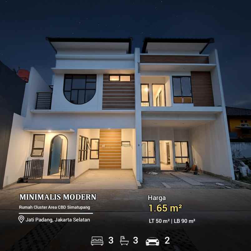 dijual rumah jati padang pasar minggu