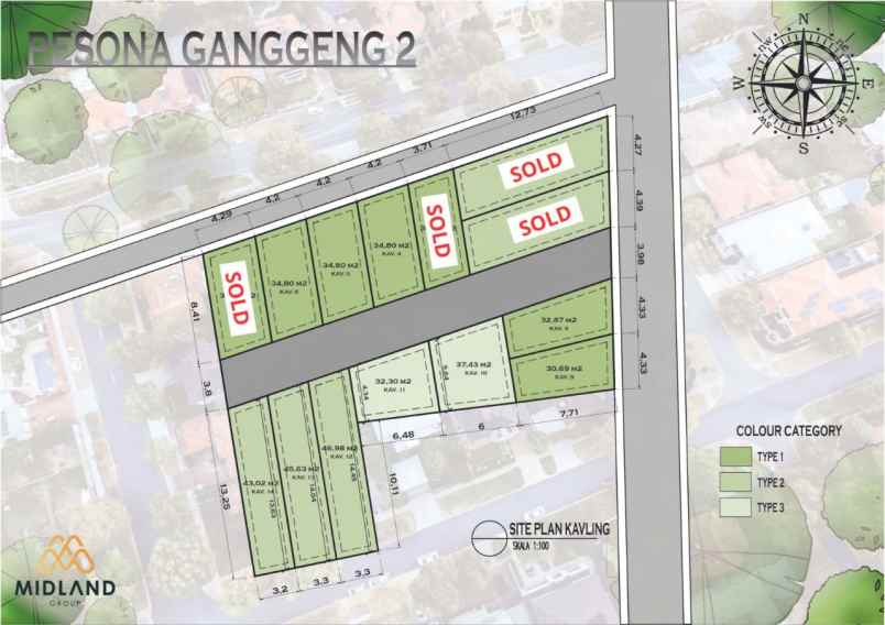 dijual rumah jl ganggeng