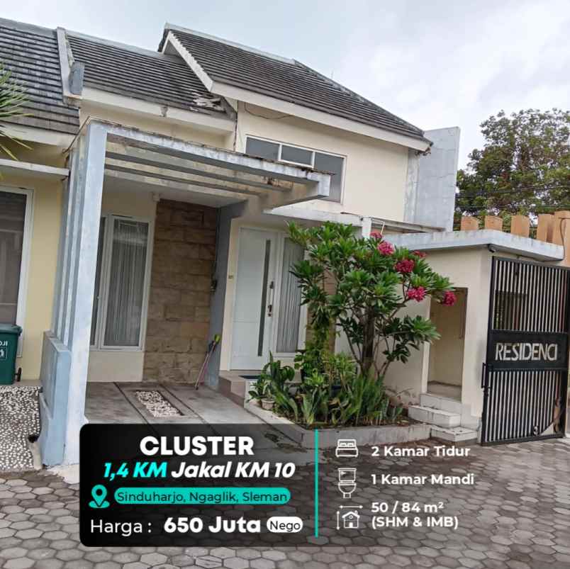 dijual rumah jl kaliurang km 10
