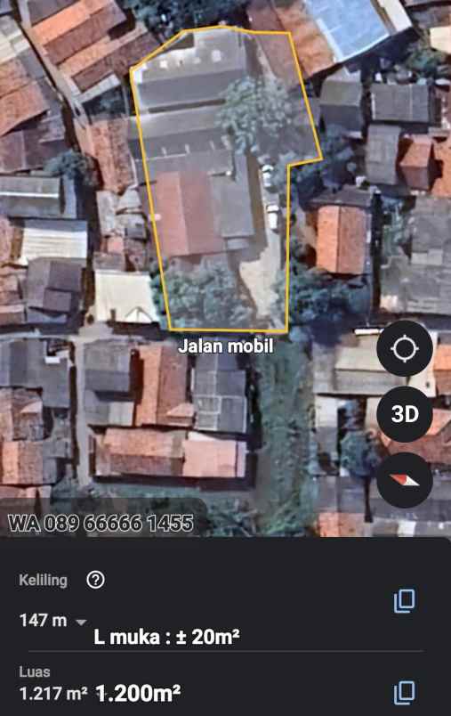 dijual rumah jl kampung melayu timur