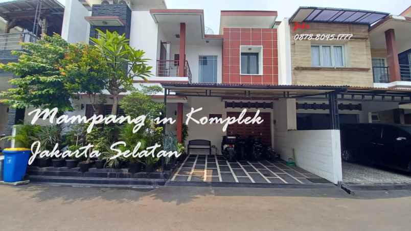 dijual rumah jl mampang prapatan