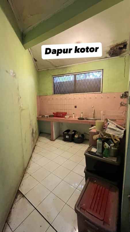 dijual rumah jl pamulang permai raya