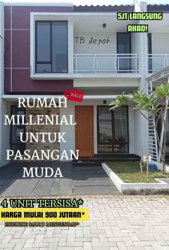 dijual rumah jl raden saleh depok