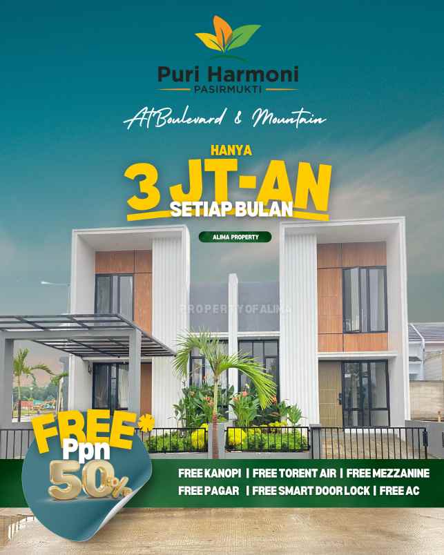 dijual rumah jl raya tajur citeureup