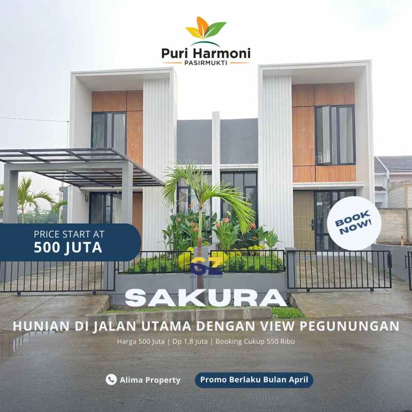 dijual rumah jl raya tajur citeureup