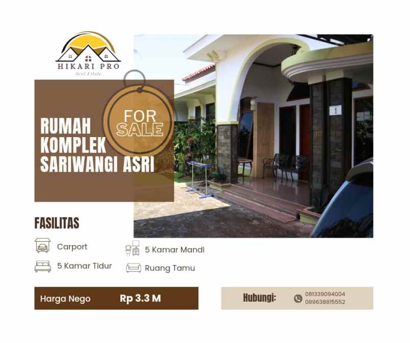 dijual rumah kec parongpong