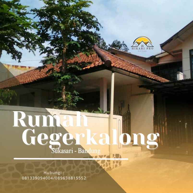 dijual rumah kec sukasari