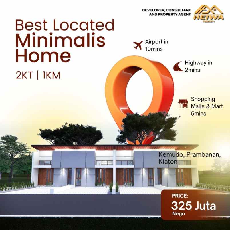 dijual rumah kemudo prambanan klaten