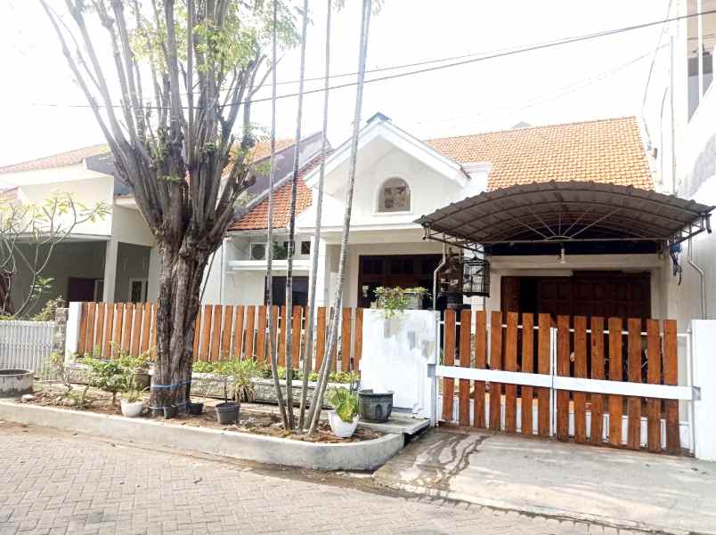 dijual rumah kendangsari belakang