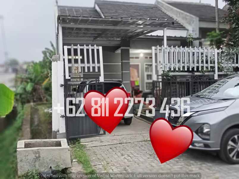 dijual rumah komp mutiara bandung asri murah