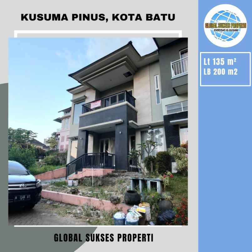 dijual rumah kusuma pinus