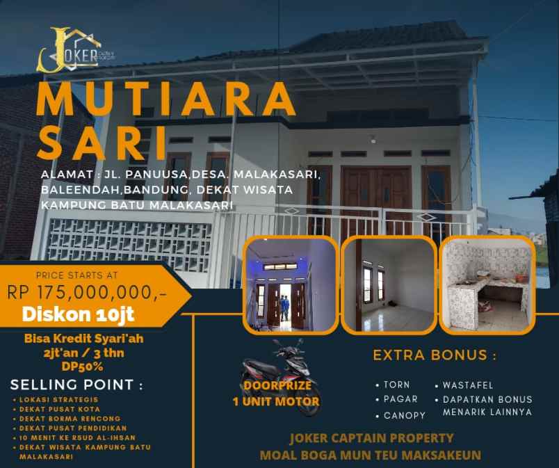 dijual rumah lokasi di jln panuusan