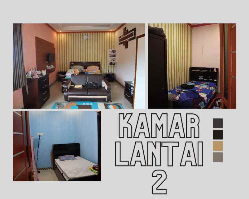 dijual rumah mewah dua lantai