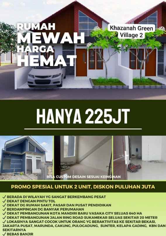 dijual rumah muarabakti