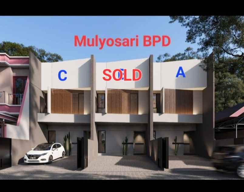 dijual rumah mulyosari