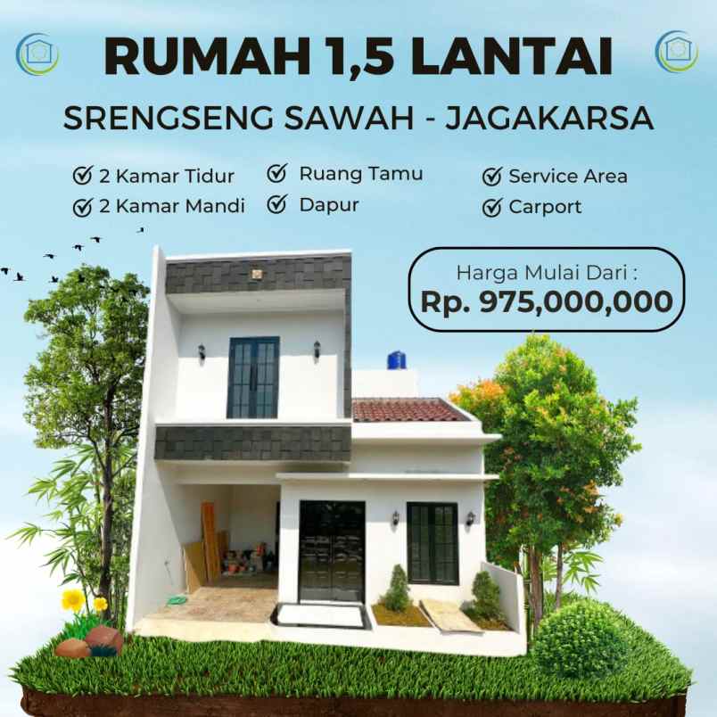 dijual rumah murah di srengseng sawah jakarta selatan