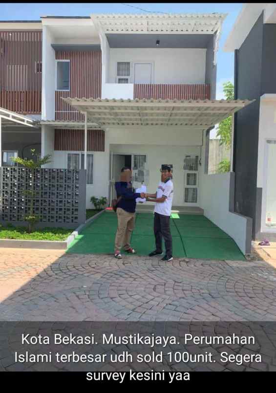 dijual rumah mustikajaya