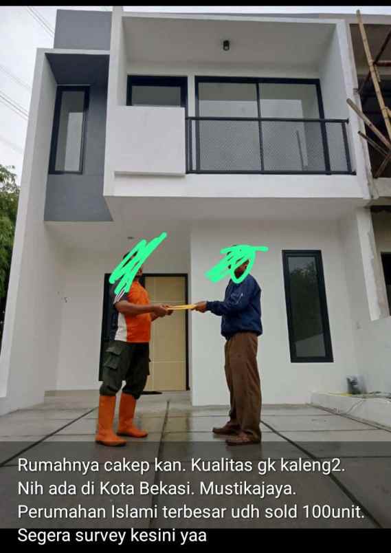 dijual rumah mustikajaya