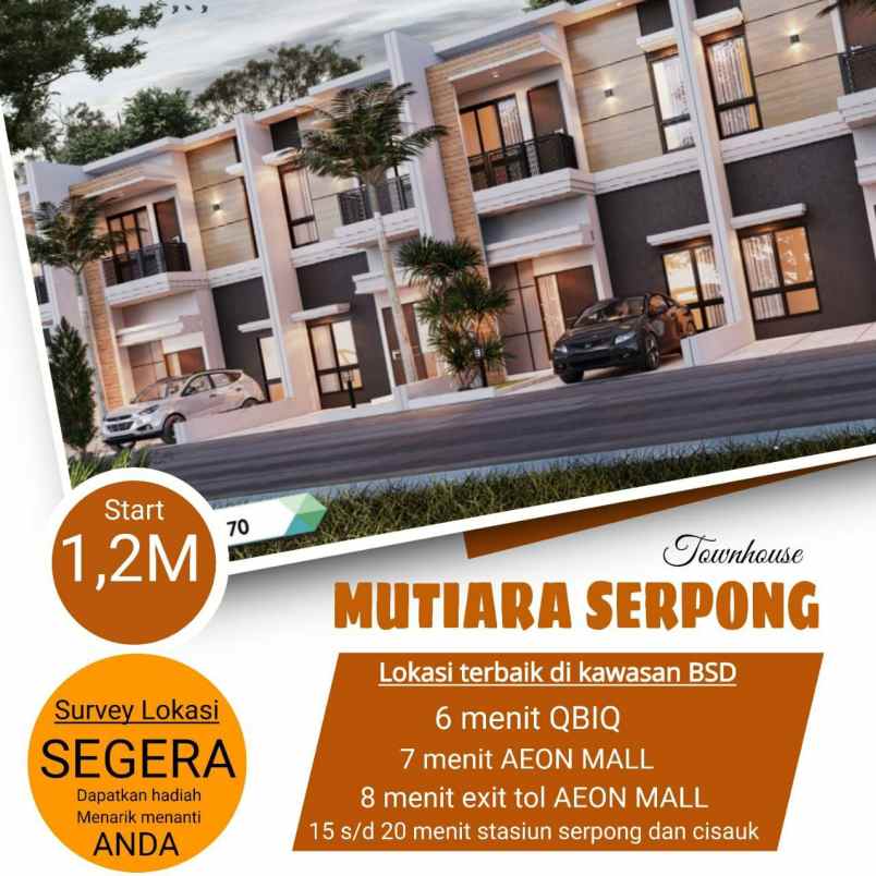 dijual rumah pagedangan tangerang