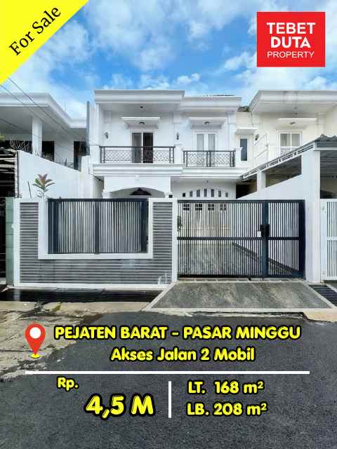 dijual rumah pejaten barat
