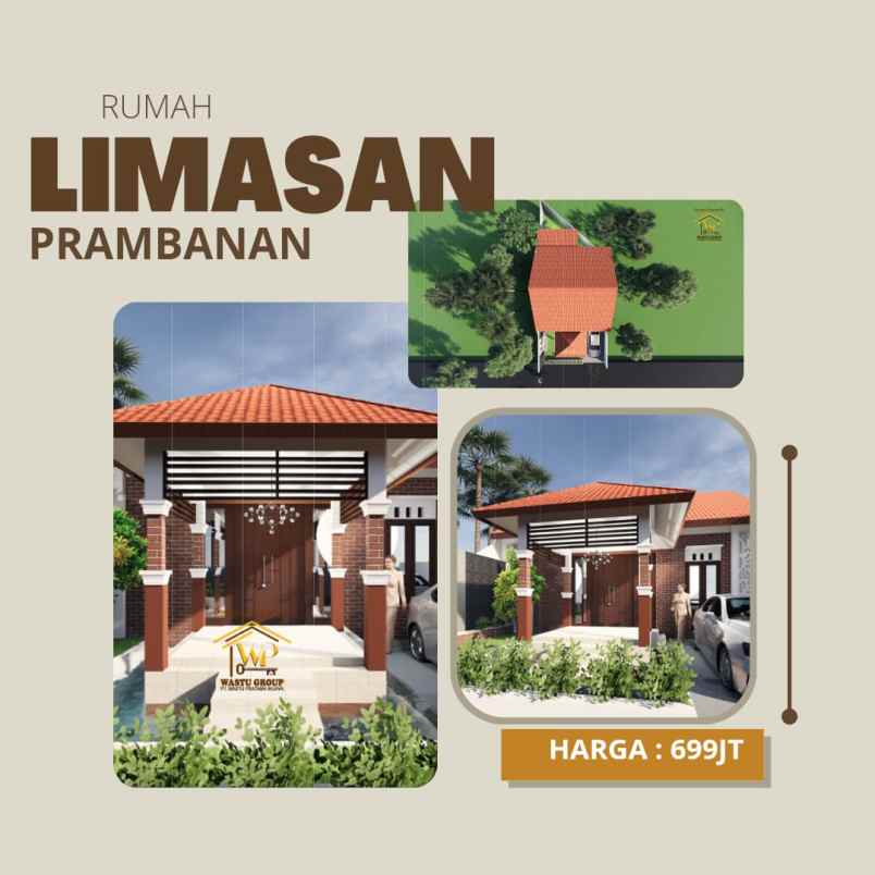 dijual rumah pereng prambanan