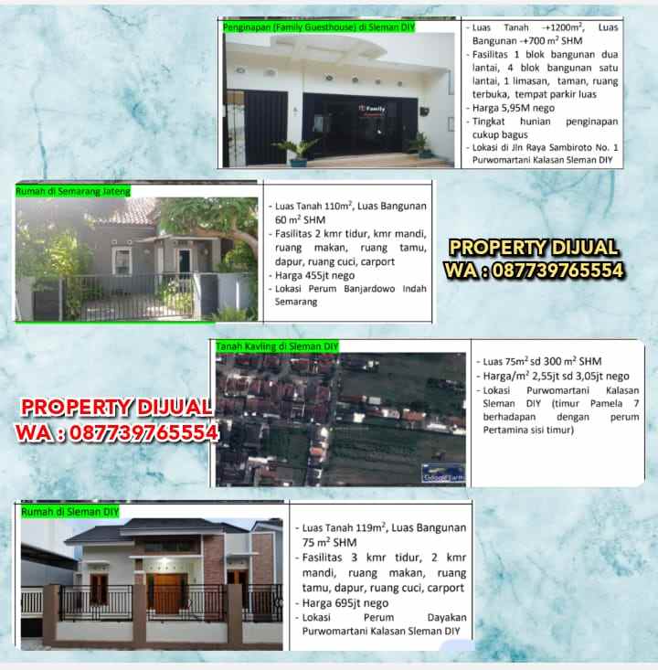 dijual rumah perum banjardowo indah