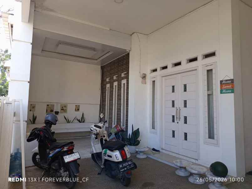 dijual rumah perum pujangga alam