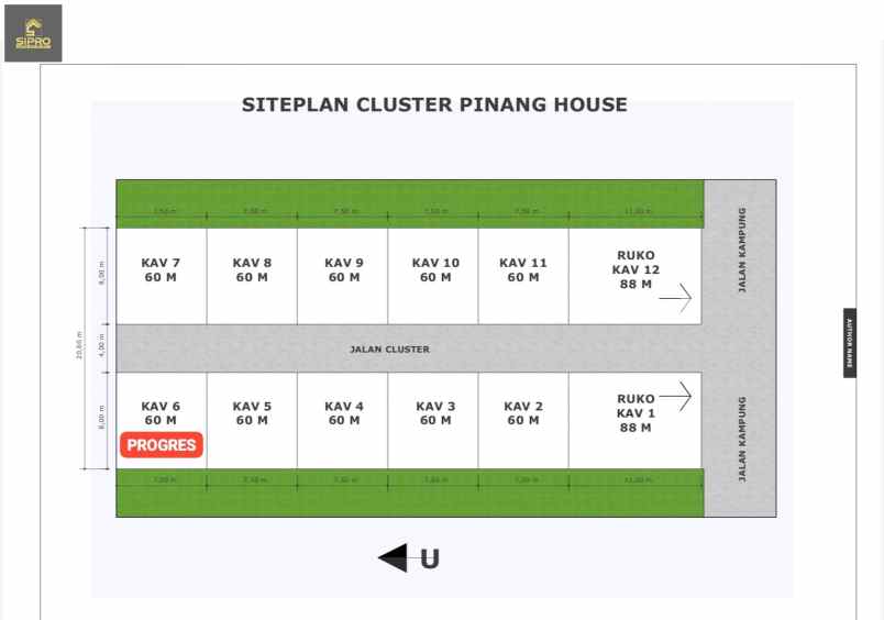 dijual rumah pinang tangerang