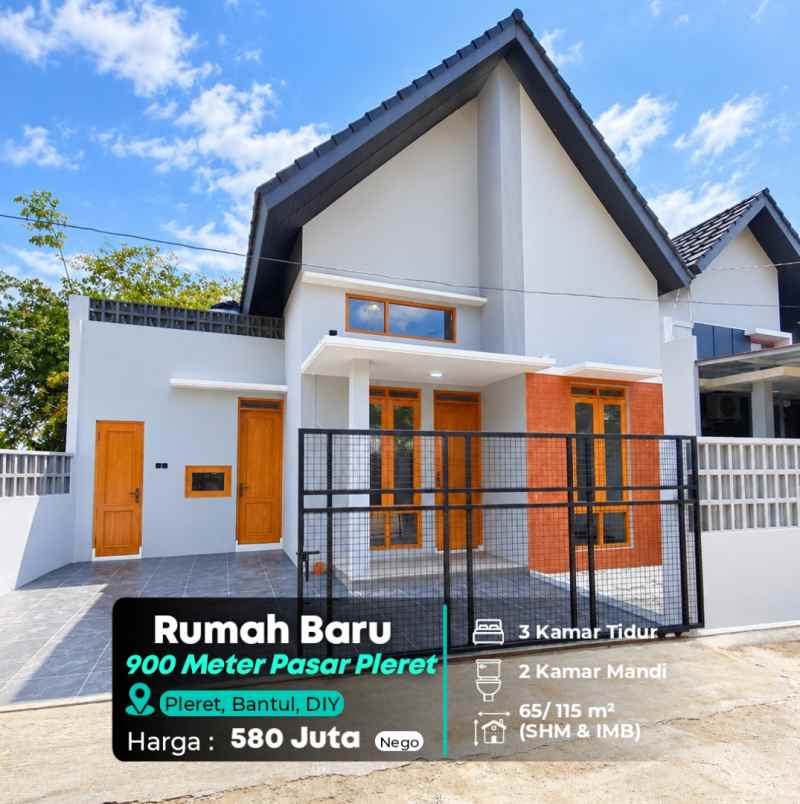 dijual rumah pleret