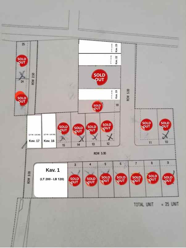 dijual rumah pondok kelapa