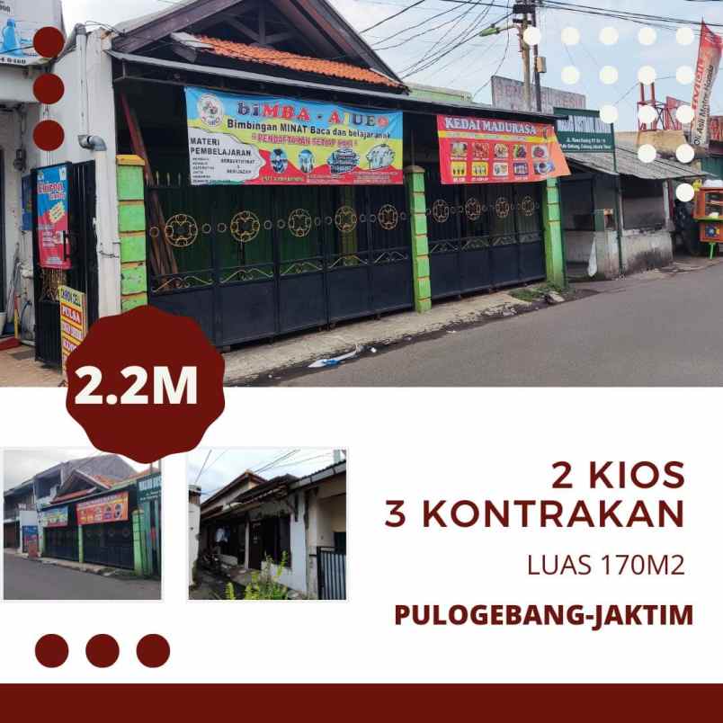 dijual rumah pulogebang