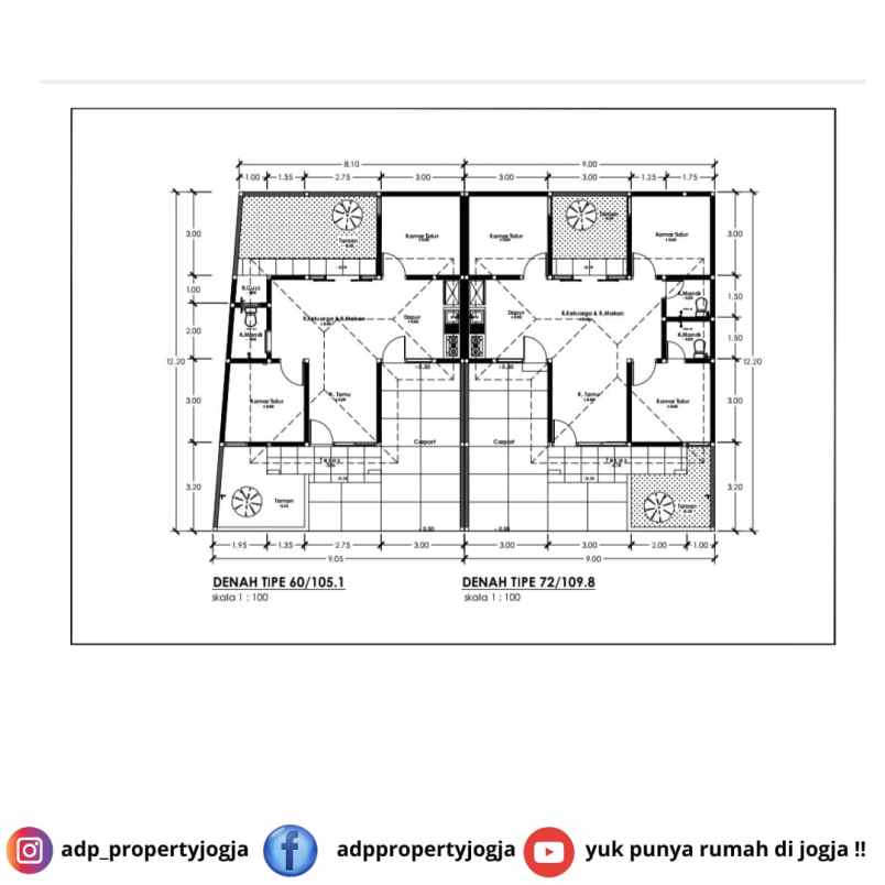 dijual rumah purwomartani kalasan sleman