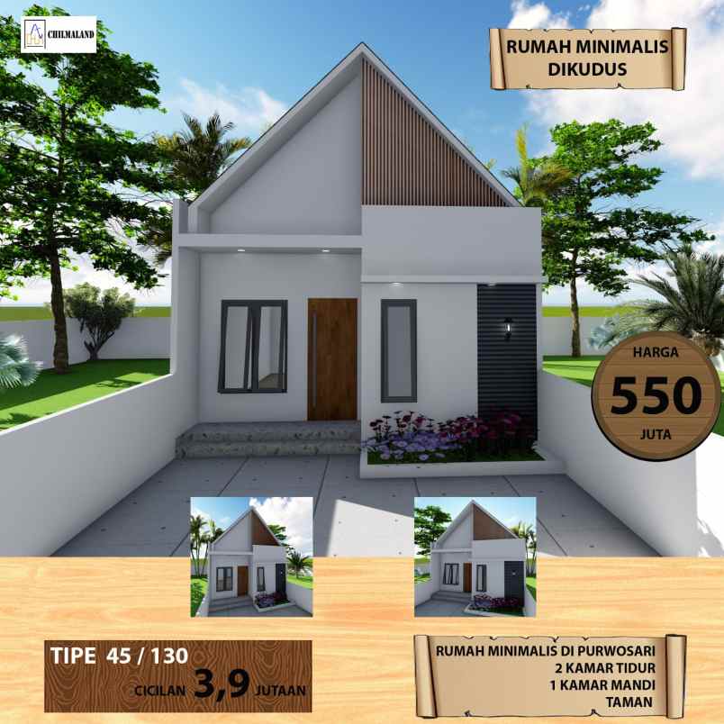 dijual rumah purwosari kec kota kudus kudus