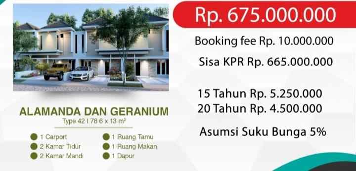 dijual rumah sarirogo sidoarjo