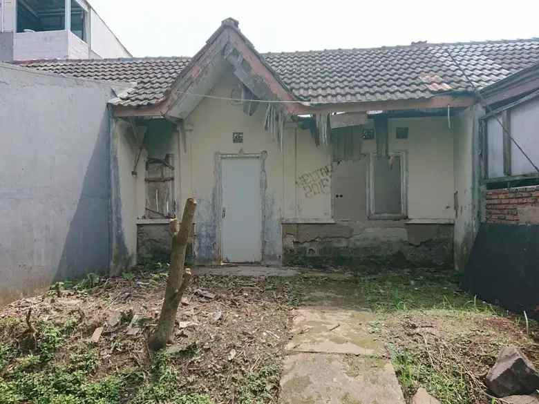 dijual rumah siap bangun dikawasan pondok kacang barat