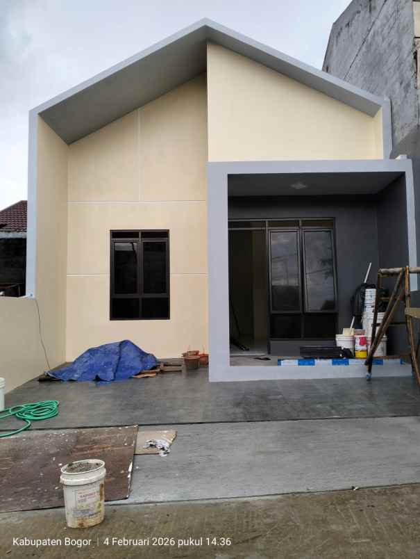 dijual rumah siap huni di nanggewer cibinong bogor