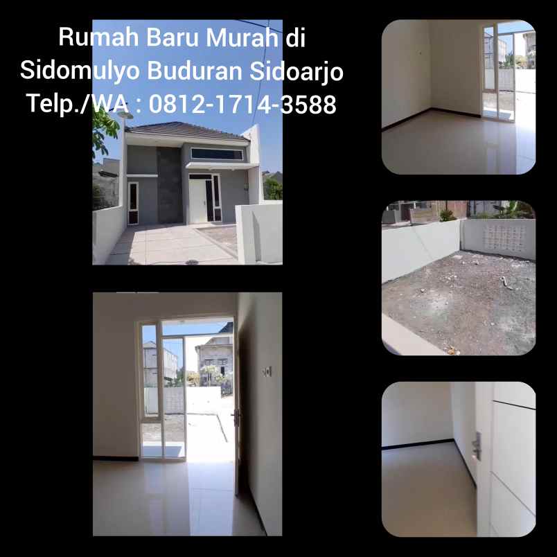 dijual rumah sidomulyo buduran