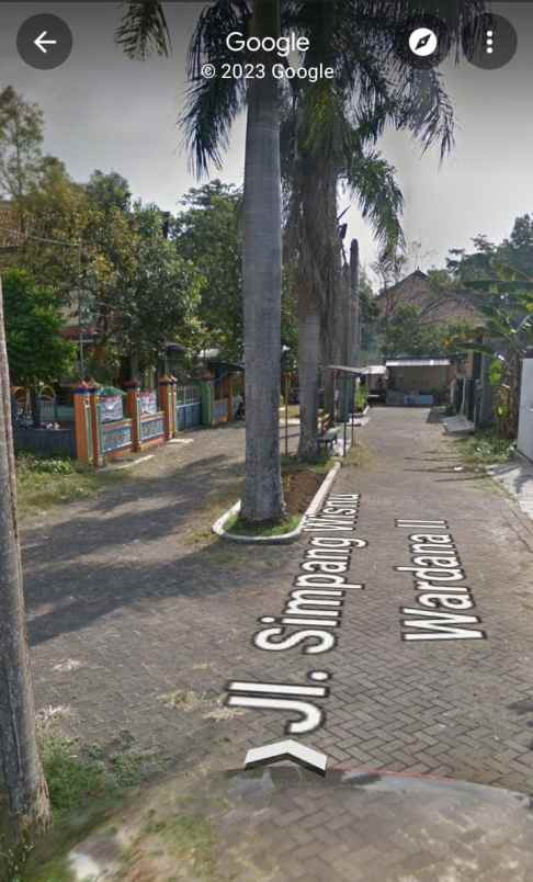 dijual rumah simpang wisnuwardhana