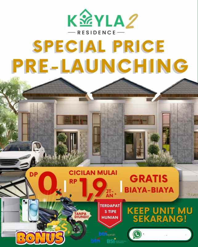 dijual rumah sriamur tambun utara