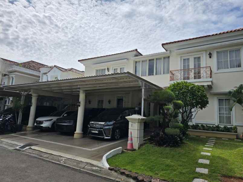 dijual rumah taman beverly golf lippo