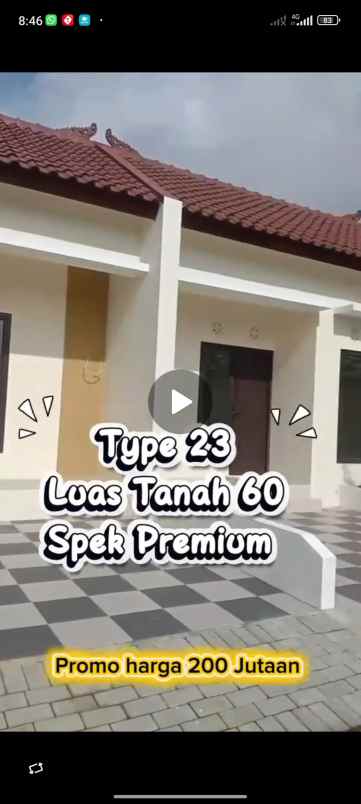 dijual rumah taman kayangan cangkiran boja