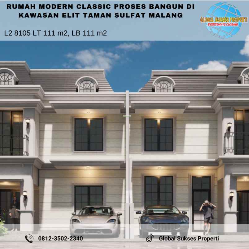 dijual rumah taman sulfat