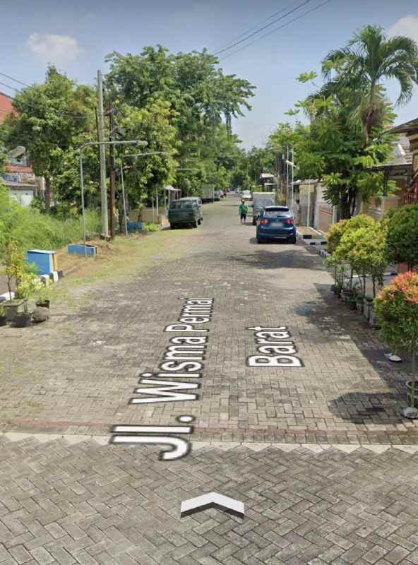 dijual rumah wisma permai barat