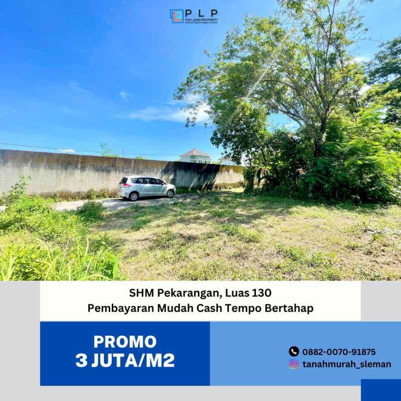 dijual tanah bajeng maguwoharjo depok