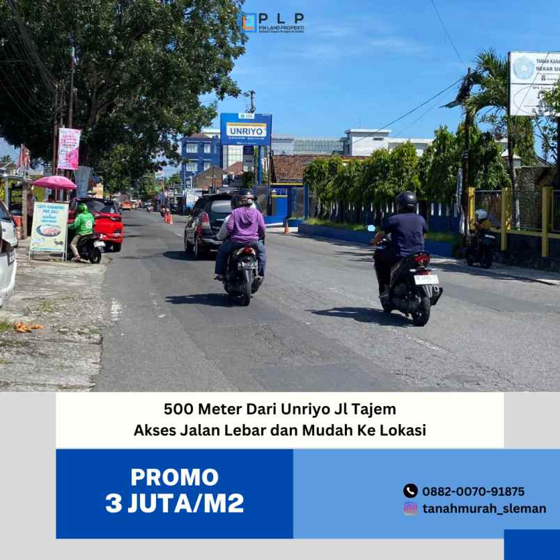 dijual tanah bajeng maguwoharjo depok